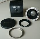 0.42xaf Titanium Vintage Super Wide Macro Lens Filters Cover Case