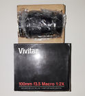100mm-f3.5 019643163843 Vivitar Interchangeable Macro Lens Brand New