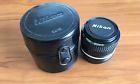121301 Nikkor Vintage Film Nikon Japan Wide Angle Lens With Leather