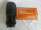 202.73701 Sears Macro Zoom Lens Model Korea