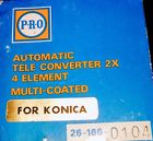 26-166 Pro Automatic Tele Converter