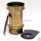 1870s 26.5in Hermagis Brass Petzval Vintage