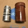 34908 Argus Vintage Tele Sandmar Camera Lens Leather Case Holder