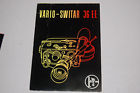 36ee Kern Vario Switar Ee Rx Lens Original Instruction Manual Booklet