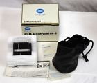 50-2md Minolta Fd Mount Prime Lens Boxed With Papers