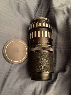 A.schacht 361011 Vtg A.schacht Ulm Travenar 1 3 5/135r 48mm 135mm Camera Lens Skylight 1a