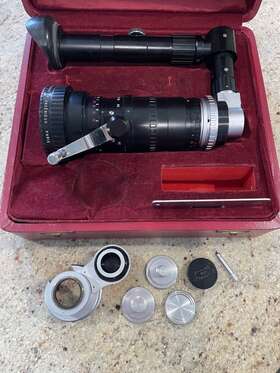 10x12a Ang Nieux In Box P. Angenieux F.12-120mm 1 2.2 C-mount Zoom Lens For Camera