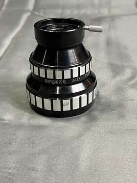 346230 Argent Vintage Aux Telephoto Camera Lens Model V-t No