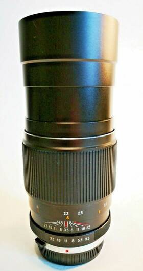 W202 Asanuma Auto-tele 1 3.5 F 200mm Lens For O/om System Free Shipping