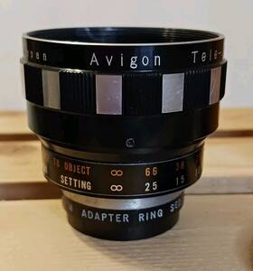 1018 Avigon Tele-attachment For Poloroid No. Japan With Case