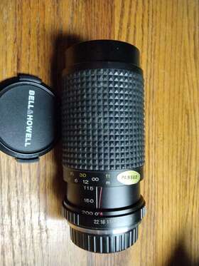 252528 Bell And Howell 80-200mm F4.5 Zoom Lens Macro No.252528 For Pentax K