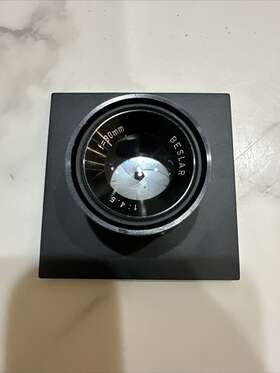 14746 Beslar Vintage Enlarging Lens F 90mm F/4.5 Made In Japan - F/s From Usa