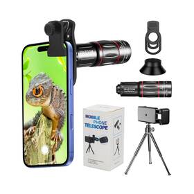 Bnifi-1 Bnifi 746270560744 Phone Camera Lens Kit 28x Telephoto For Iphone With E-clip And... Fast Ship