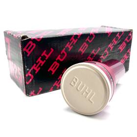 613-060 Buhl Near Mint Optical Pittsburgh F/2.5 177.8mm 7 Inch Slide Projector Lens In Red
