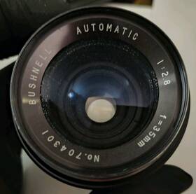 Bushnell 704301 No.704301 Automatic 1 2.8 F 35 Mm In Very Good Condition. With Case
