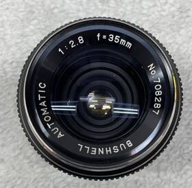 708287 Bushnell Automatic Lens No.708287 1 2.8 F-35mm Japan Leather Pouch