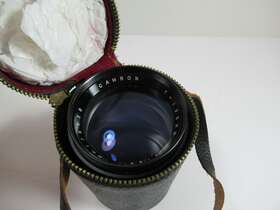 176738 Camron Vintage Lens No. 1 2.8 135 Mm In Case