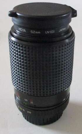 874512 Canon Auto Zoom 1 4.0-5.6 F 70-210mm Camera Lens With Caps And Case Made In Korea 52mm