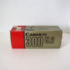 Canon Fd 100-300 Mf Mint Zoom Lens