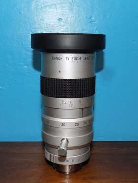 J6x12 Canon Tv Zoom Lens 12.5-75mm F/1 8 Excellent Free Shipping