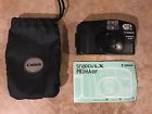Canon Snappy Lx Film Camera With Instruction Booklet And Protective