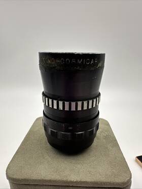 12444 Cosmicar Vintage Kino Television Lens 12.5mm Japan No F&b Ceco Untested