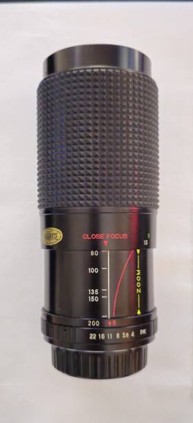 Ccrtf4 Cpc Auto Zoom Mc 80-200mm Cct F4 Macro Lens For Pentax K/pk Mount