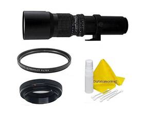 Sly500-pe Digitalsaleonline2 Bower 500mm Telephoto Lens For Pentax K2000 K1000 K200d K-500 K100d K-50