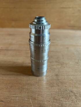 4449 Elgeet Cine-tel Lens Usa 3 Inch F 2.9 For Movie Camera Vintage