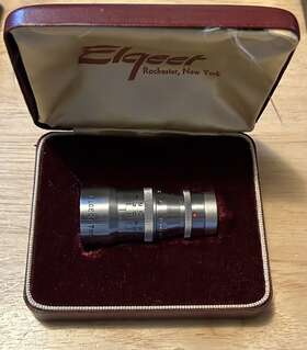 A3135 Elgeet Vintage 7mm F 2.5 Wide Angle Camera Lens