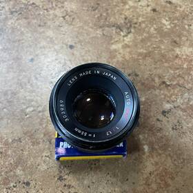 303989 Gaf 332229 Vintage Auto Lens 1 17 F 55mm Model With Cap Japan