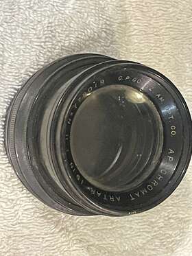 772019 Goerz C.p. Apochromat Artar 19 In F 11 Camera Lens American Optical Company