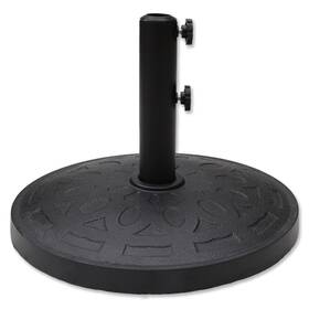 Helios&hestia Hhjf-snb062-14blk Helios&hestia 31 Lb Round Plastic Built-in Cement Outdoor Umbrella Base Heav