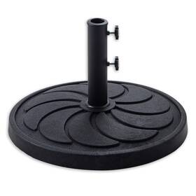 Helios&hestia Hhxx-br069-18blk Helios&hestia 40 Lb Heavy Duty Round Resin Outdoor Umbrella Stand Base Weight