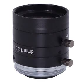 Hteng Vishi 707443459654 Fa 8mm Machine Vision 1/1.8 Inch Fixed Focus Lens Industrial Camera C-mount