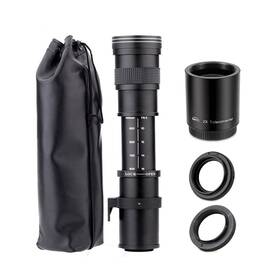 Jintu 647581295137 420-1600mm F/8.3 Telephoto Lens Zoom Slr Camera For Canon T7i T6 T