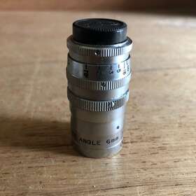 11705 Kinotar Wide Angle Lens 6mm F 1.9 Vintage Photography Japan Unsure Help