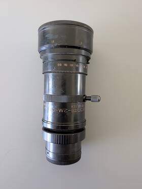 16opf1-2m-01 Kmz Lomo Zoom Lens 12-120mm F/2.4 T/3 With Raf M43 Adapter
