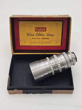 Kodak Ry27030 Cine Ektar Lens 63mm F/2.0 Vintage Camera Accessory