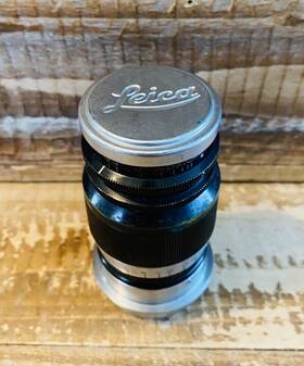 459145 Leica Vintage Ernst Leitz Wetzlar Elmar F 9 Cm 1 4 No. With Caps