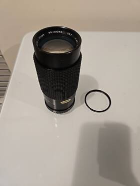 919814 Minolta Cpc Camera Lens Auto Zoom 80-200mm Cct 1 4.0 Mc