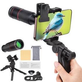Moying My32 32x Telephoto Phone Lens High Power Hd Attachment With Adjustable Tripo