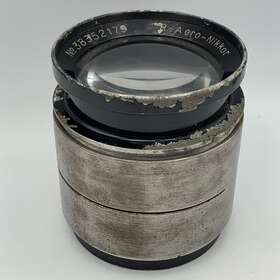 38352179 Nikkor Wwii Aerial Recon Aero 50cm F5.6 Historical Lens Rare Nippon Kogaku 1940s