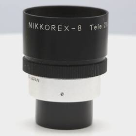 Nex-c3 Nikkorex Preowned -8 Tele 2x Cine Camera Lens Made In Japan - Read
