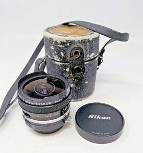 Nikon 276682 Fisheye-nikkor 16mm F/1.3.5 Auto Lens With Case Fast Shipping