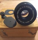 18107 Nippon Kogaku Tokyo Nikkor In Original Wood Box