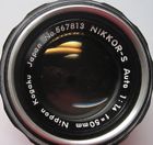 567813 No. No Nikkor Nippon Kogaku
