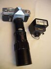 No.a136263 Tamron Camera Lens And Sears Tls Body