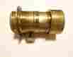 18213 Numbered Derogy Huge Brass Petzval Lens With Flange In Excellent Condition