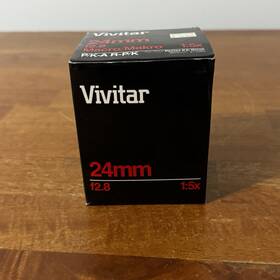 Pentax Ka 019643115903 Vivitar 24mm/f2.8 Macro 1 5x Lens For Ka/ Ricoh Brand New With Box